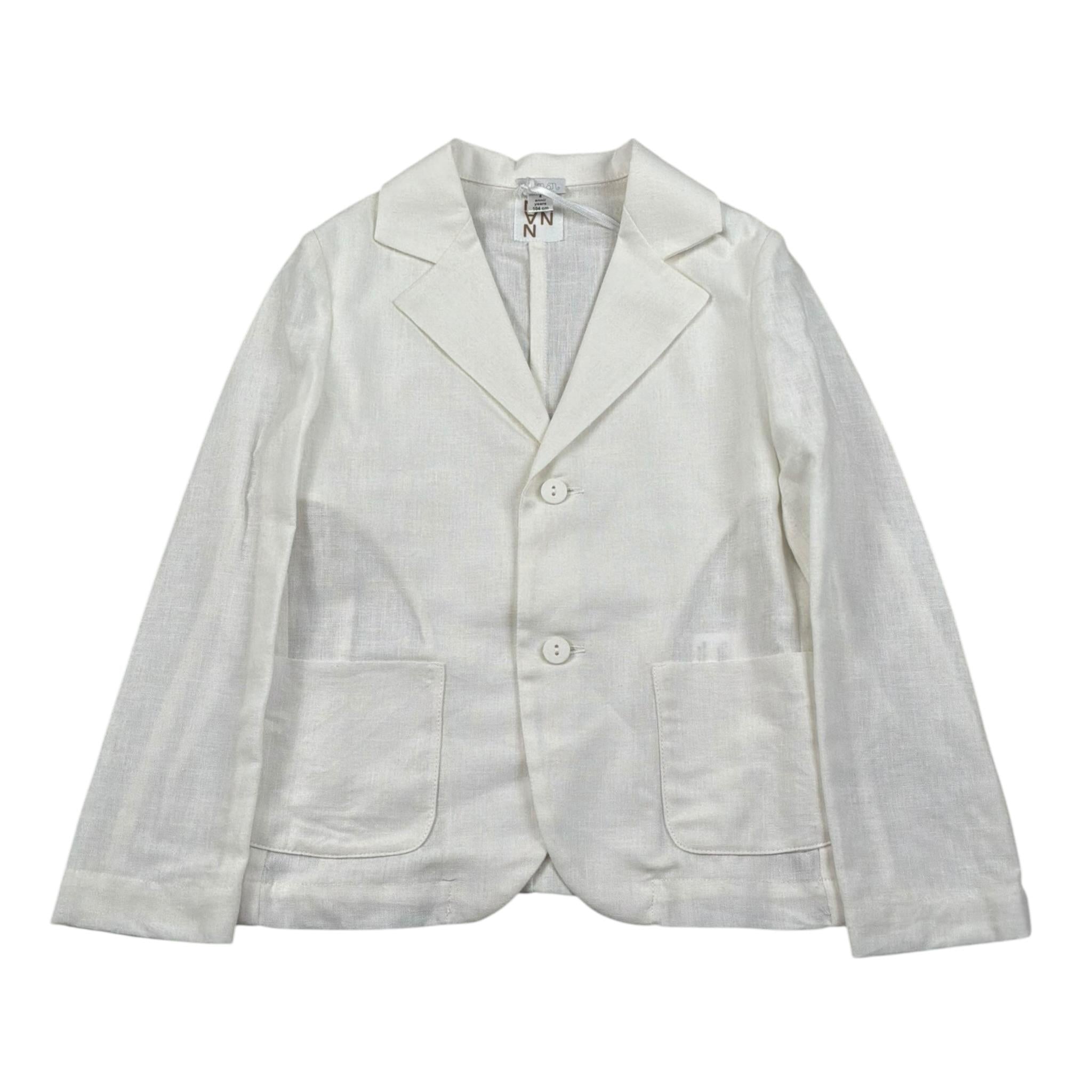 Nanan Giacca Tinta Unita per Bambino E2314612BJ PANNA NANAN 