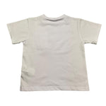 Paolo Pecora T-Shirt Girocollo Tinta Unita con Stampa per Bambino PP4051X BIANCO PAOLO PECORA 