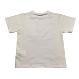 Paolo Pecora T-Shirt Girocollo Tinta Unita con Stampa per Bambino PP4051X BIANCO PAOLO PECORA 