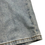 Cesare Paciotti Bermuda Tinta Unita In Denim con Girovita Regolabile per Bambino HSUID AZZURRO CESARE PACIOTTI 