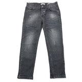 OVER-D jeans tinta unita con girovita regolabile Nero per Bambino JNVR NERO OVER-D 