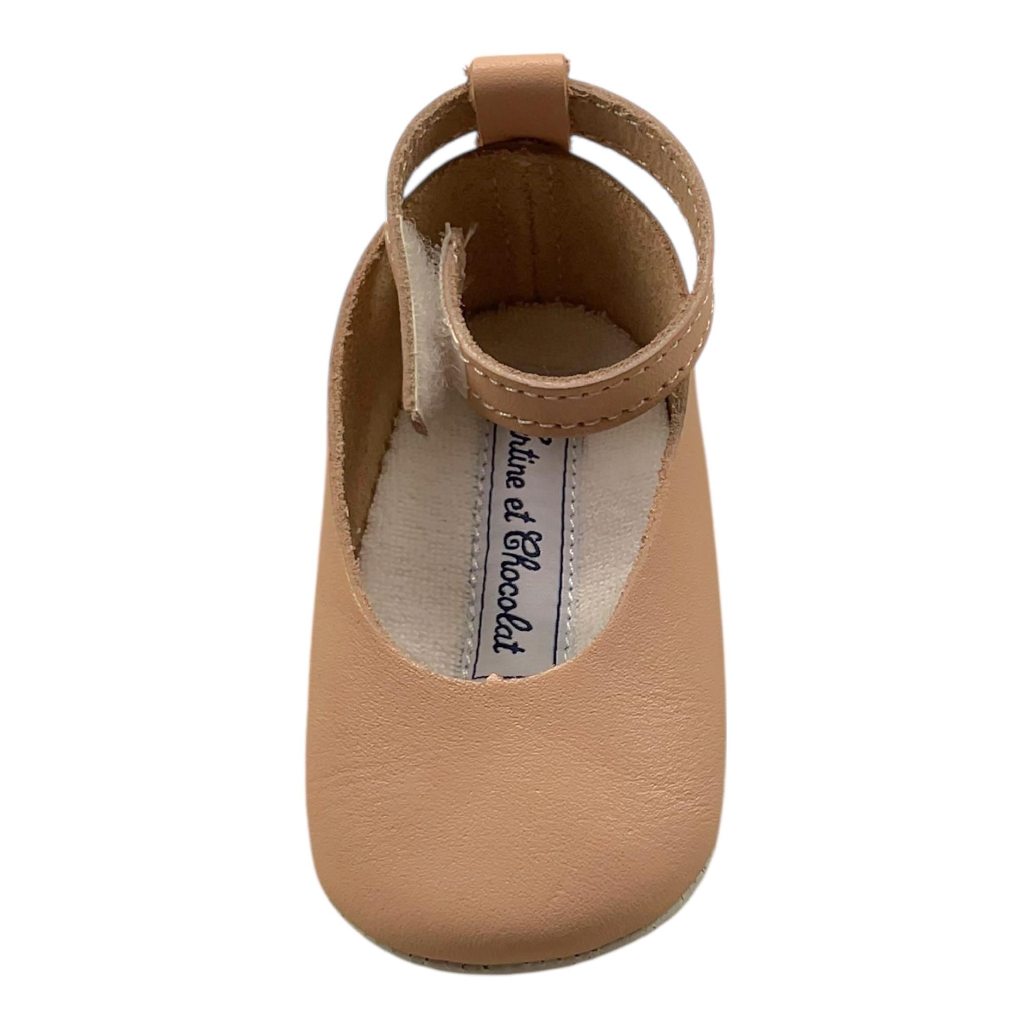 Tartine Et Chocolat Ballerina Tinta Unita con Strappi per Neonata CHAUSSURE4 ROSA TARTINE ET CHOCOLAT 