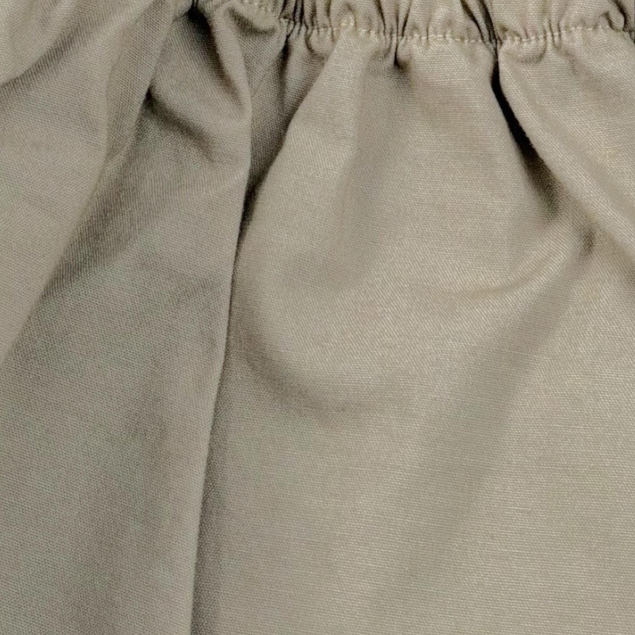 Teddy E Minou Pantalone Tinta Unita con Elastico In Vita per Neonato E25PT007C6035 BEIGE TEDDY E MINOU 