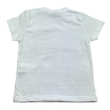 Manuel Ritz T-Shirt Girocollo Tinta Unita con Logo per Neonato MR3120N BIANCO MANUEL RITZ 