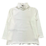 IL GUFO shirt mezzocollo tinta unita Bianco per Bambina COATA062M011J BIANCO IL GUFO 