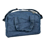 Moschino Borsa per Cambio con Fasciatoio In Denim per Neonata MUX05P BLU MOSCHINO 