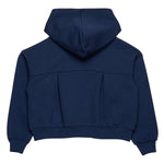 Max&Co. Felpa con Zip E Cappuccio Tinta Unita per Bambina MX01156 BLU MAX&Co. 