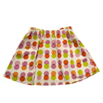 M+E' Gonna Tinta Unita Fantasia A Pois per Bambina UE0823 BIANCO M+E' 