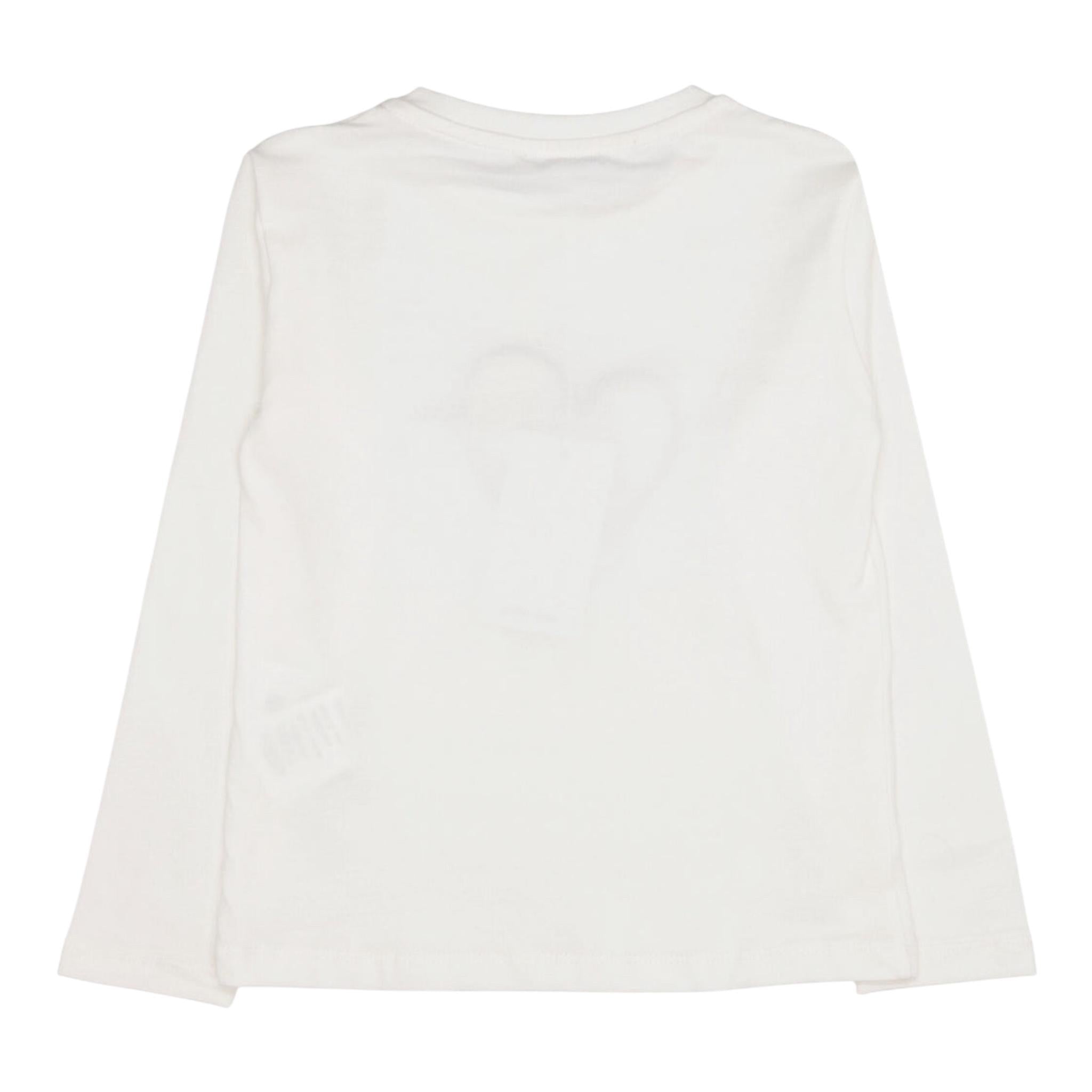 LU LU BY MISS GRANT shirt girocollo tinta unita con cuore paillettato Panna per Bambina LL3357 PANNA LU LU BY MISS GRANT 