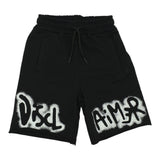 Disclaimer Bermuda tinta unita con Stampa Nero per Bambino 25EDK58412X NERO DISCLAIMER 