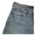 Tommy Hilfiger Jeans Tinta Unita con Girovita Regolabile per Bambino KB0KB08267 AZZURRO TOMMY HILFIGER 