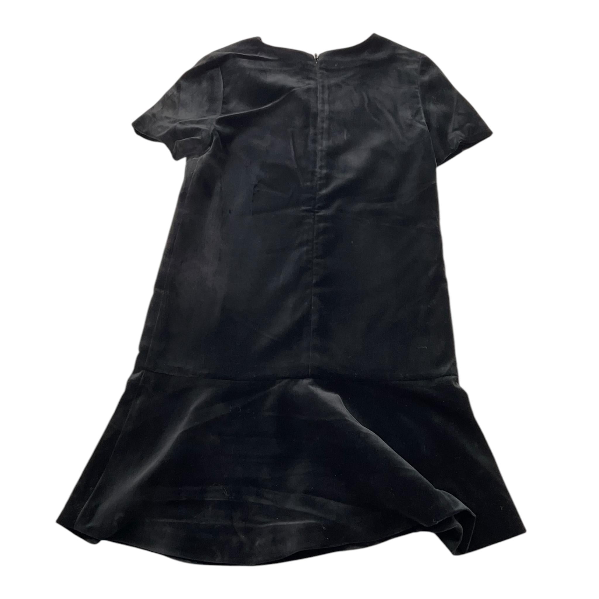 MOSCHINO abito tinta unita in velluto con stampa Nero per Bambina HDV0GX NERO MOSCHINO 