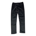 MOUSSE leggins tinta unita in velluto con stampa Nero per Bambina HKLB362B NERO MOUSSE 