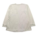 NEVER TOO shirt girocollo tinta unita con logo Bianco per Bambino NT1455R BIANCO NEVER TOO 