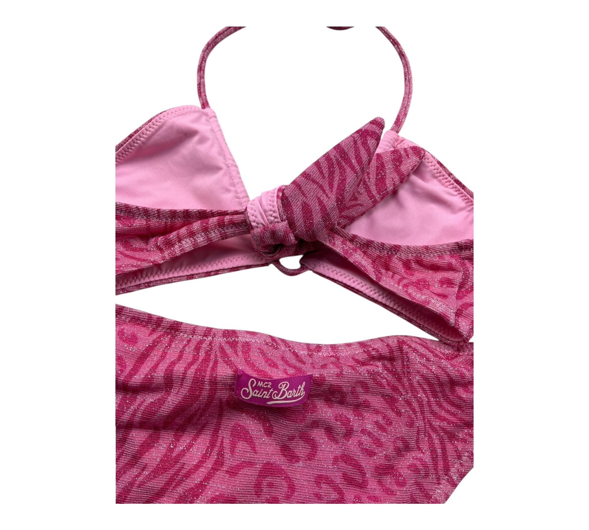 Saint Barth Costume 2 Pezzi Fascia-Mutandina per Bambina ARYANNA ROSA SAINT BARTH 