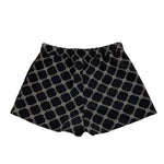Elisabetta Franchi Short Tinta Unita con Stampa per Bambina EGBE023J NERO ELISABETTA FRANCHI 