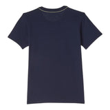 Guess T-Shirt Tinta Unita con Stampa per Neonato N73I55K8HM0N BLU GUESS 