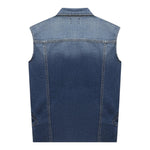 Dsquared2 Giubbino Modello Smanicato In Denim per Bambino DQ2123 BLU DSQUARED2 