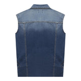 Dsquared2 Giubbino Modello Smanicato In Denim per Bambino DQ2123 BLU DSQUARED2 