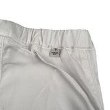 Manuel Ritz Pantalone Tinta Unita con Elastico In Vita per Bambino MR3013XX BIANCO MANUEL RITZ 