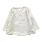 EMC shirt gircollo tinta unita con stampa Bianco per Neonata BX2277 BIANCO EMC 