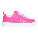 Diesel Sneakers Tinta Unita con Lacci E Suola In Contrasto per Bambina BC0524 ROSA FLUO DIESEL 