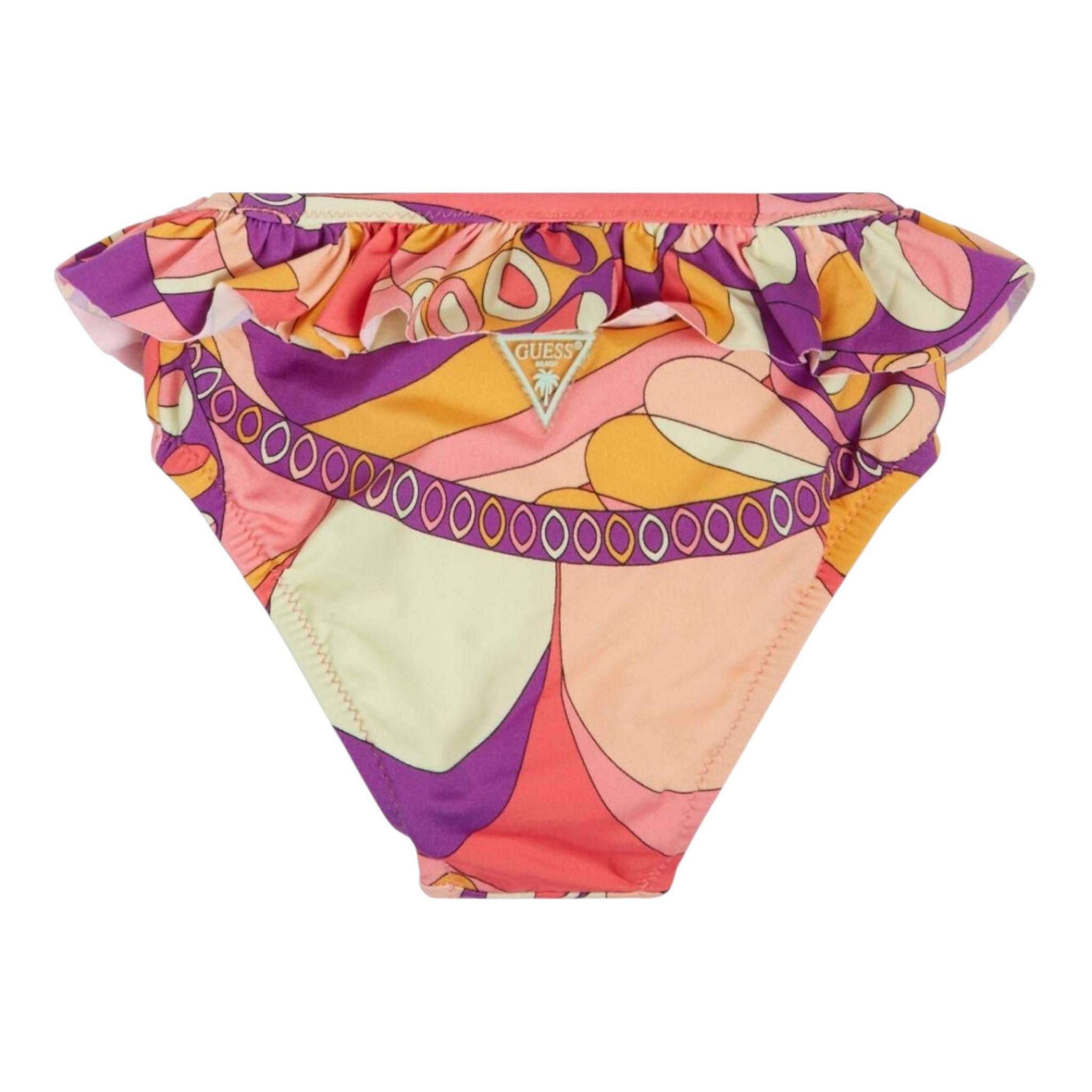 Guess Costume Mutadina Tinta Unita con Stampe per Neonata A3GZ03MP004X MULTICOLOR GUESS 