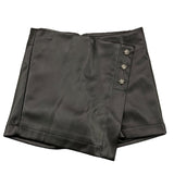 JOHN RICHMOND short in ecopelle tinta unita Nero per Bambina RGA25180GO NERO JOHN RICHMOND 