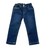 Liu Jo Jeans Tinta Unita con Elastico In Vita per Neonata KA3127 BLU LIU JO 