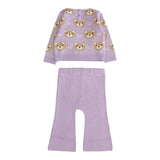 LIU JO completo 2 pezzi maglia-pantalone tinta unita Lilla per Neonata HF4052X LILLA LIU JO 