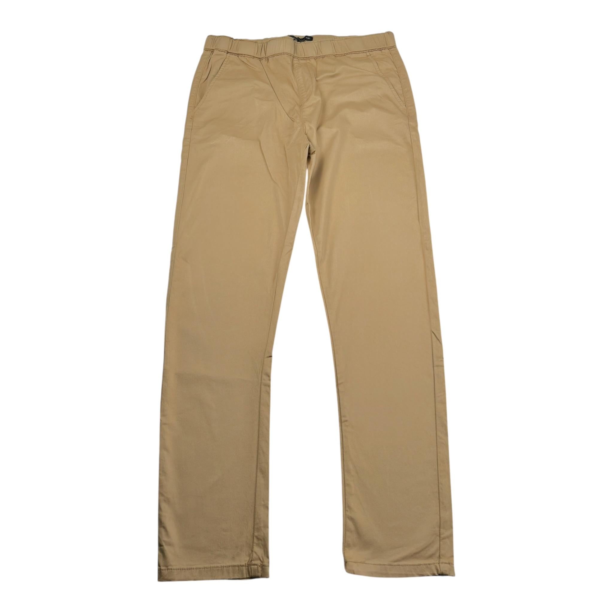 Daniele Alessandrini Pantalone tinta unita con Elastico In Vita Cammello per Bambino 1235P00097 CAMMELLO DANIELE ALESSANDRINI 