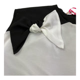 Liu Jo Top Giromanica Modello Camicia Bicolore per Bambina GA5065 BIANCO/NERO LIU JO 