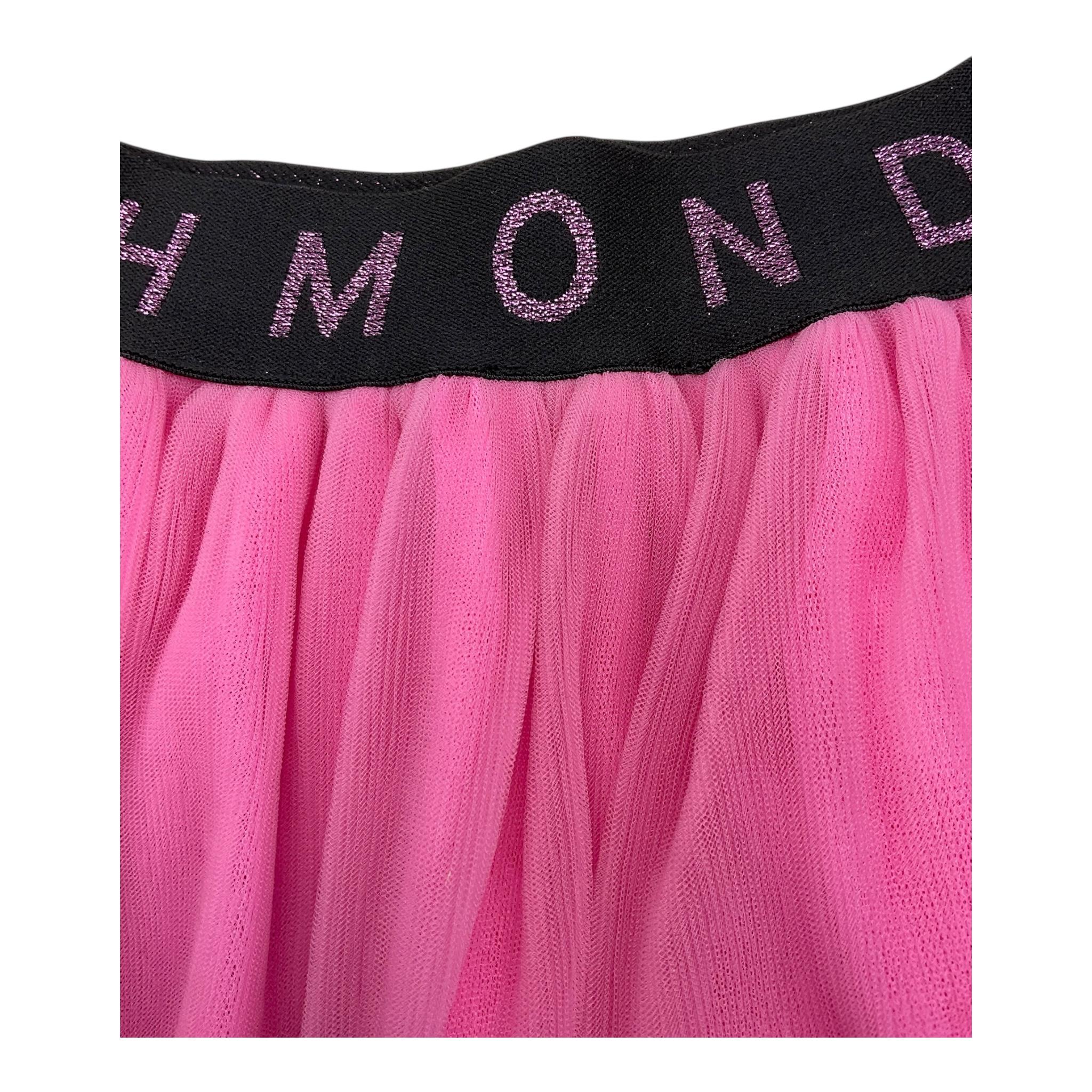 John Richmond Gonna tinta unita con Elastico In Vita Rosa per Neonata RGP24078GON ROSA JOHN RICHMOND 