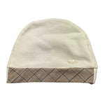 NINNAOH cappello tinta unita con fantasia Bianco per Neonato I23211 BIANCO NINNAOH 