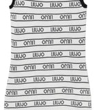 Liu Jo Abito Bicolore Logato per Bambina GA5077 BIANCO/NERO LIU JO 