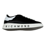 John Richmond Sneakers Tinta Unita con Stampa Logo per Bambino 21114 NERO JOHN RICHMOND 