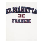 ELISABETTA FRANCHI t-shirt girocollo tinta unita con stampa Bianco per Bambina EFTS220X BIANCO ELISABETTA FRANCHI 