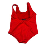 Moschino Costume Intero Tinta Unita con Stampa per Neonata M3L00A ROSSO MOSCHINO 