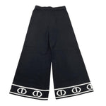 TWINSET pantalone tinta unita modello a palazzo Nero per Bambina 242GJ3160X NERO TWINSET 