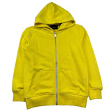 John Richmond Felpa con Zip E Cappuccio Tinta Unita per Bambino RBP26001FE GIALLO JOHN RICHMOND 