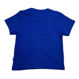 Boss T-Shirt Girocollo Tinta Unita con Stampa per Neonato J05101 BLU BOSS 