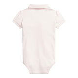 Ralph Lauren Body Mezza Manica Tinta Unita per Neonata 310866741002 ROSA RALPH LAUREN 