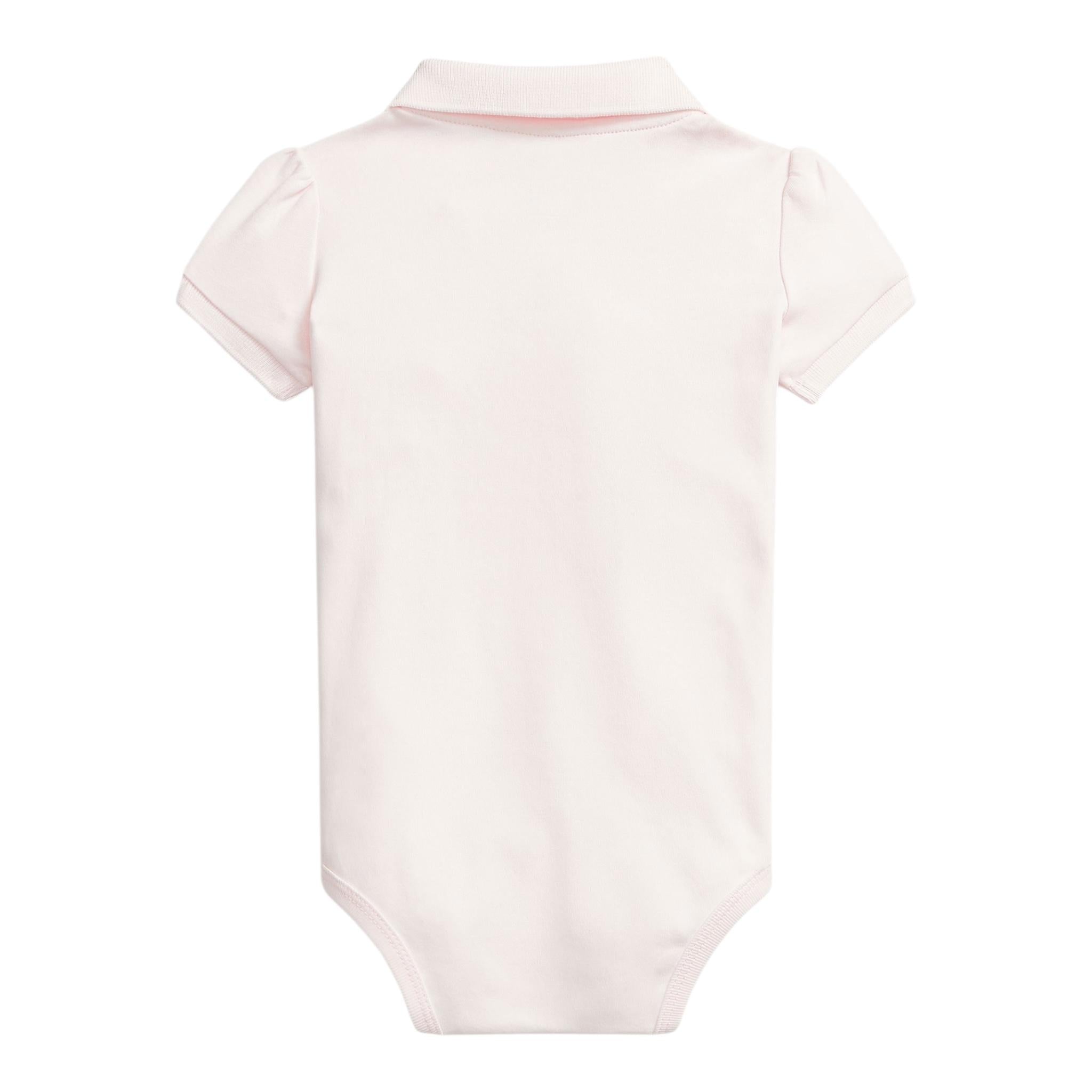 Ralph Lauren Body Mezza Manica Tinta Unita per Neonata 310866741002 ROSA RALPH LAUREN 
