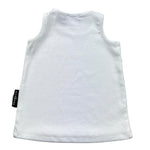 John Richmond Canotta Gircllo Tinta Unita con Logo per Neonato RIP26037CN BIANCO JOHN RICHMOND 