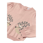 MAYORAL maglia girocollo tinta unita con ricami Rosa per Bambina 2322JXX ROSA MAYORAL 