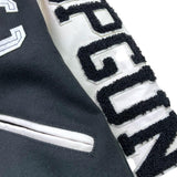 TOP GUN giubbino modello college bicolore con cappuccio Bianco/nero per Bambino 02G0585 BIANCO/NERO TOP GUN 