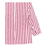 Dou Dou Giacca Tinta Unita con Fantasia A Righe per Bambina DW2P34 BORDEAUX DOU DOU 