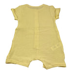 Calamaro Pagliaccetto Tinta Unita Mezza Manica per Neonato 32443 GIALLO CALAMARO 