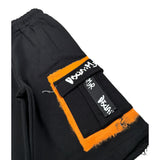 Disclaimer Bermuda In Tuta tinta unita con Stampa Nero per Bambino 23EDK53803 NERO DISCLAIMER 