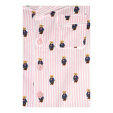 Ralph Lauren Completo 2 Pezzi Pigiama Shirt-Pantalone per Bambina 4P0143 ROSA RALPH LAUREN 